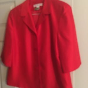 Ladies suit, jacket & skirt, silk